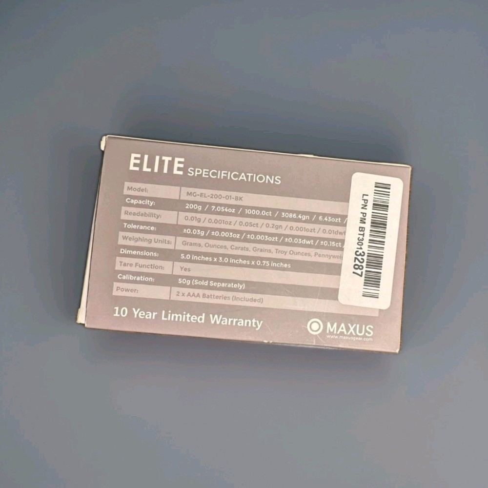 Maxus Elite Mini Scale