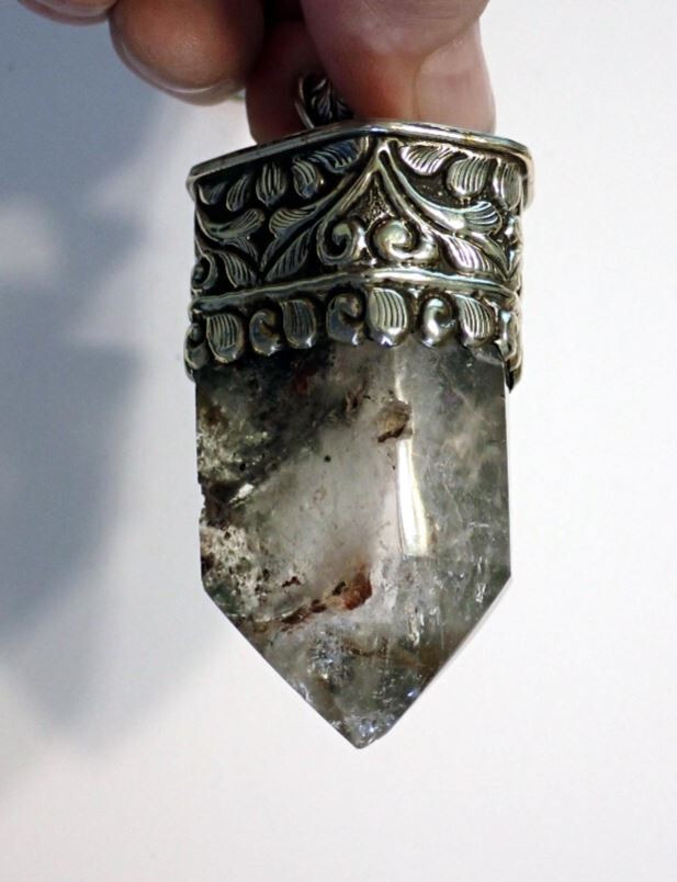 Chunky Crystal Point Pendant