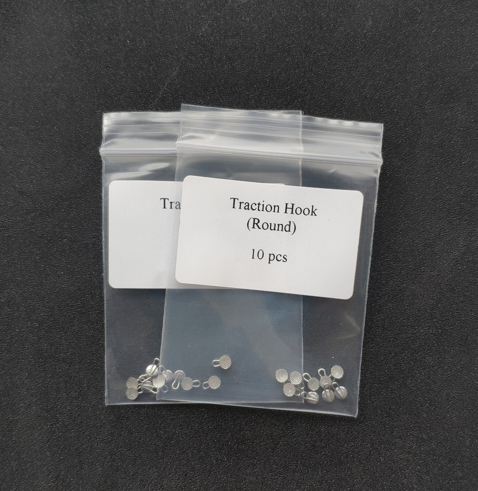 Dental Orthodontic Caplin Hook Traction Hook 3mm Diameter Round Bondable