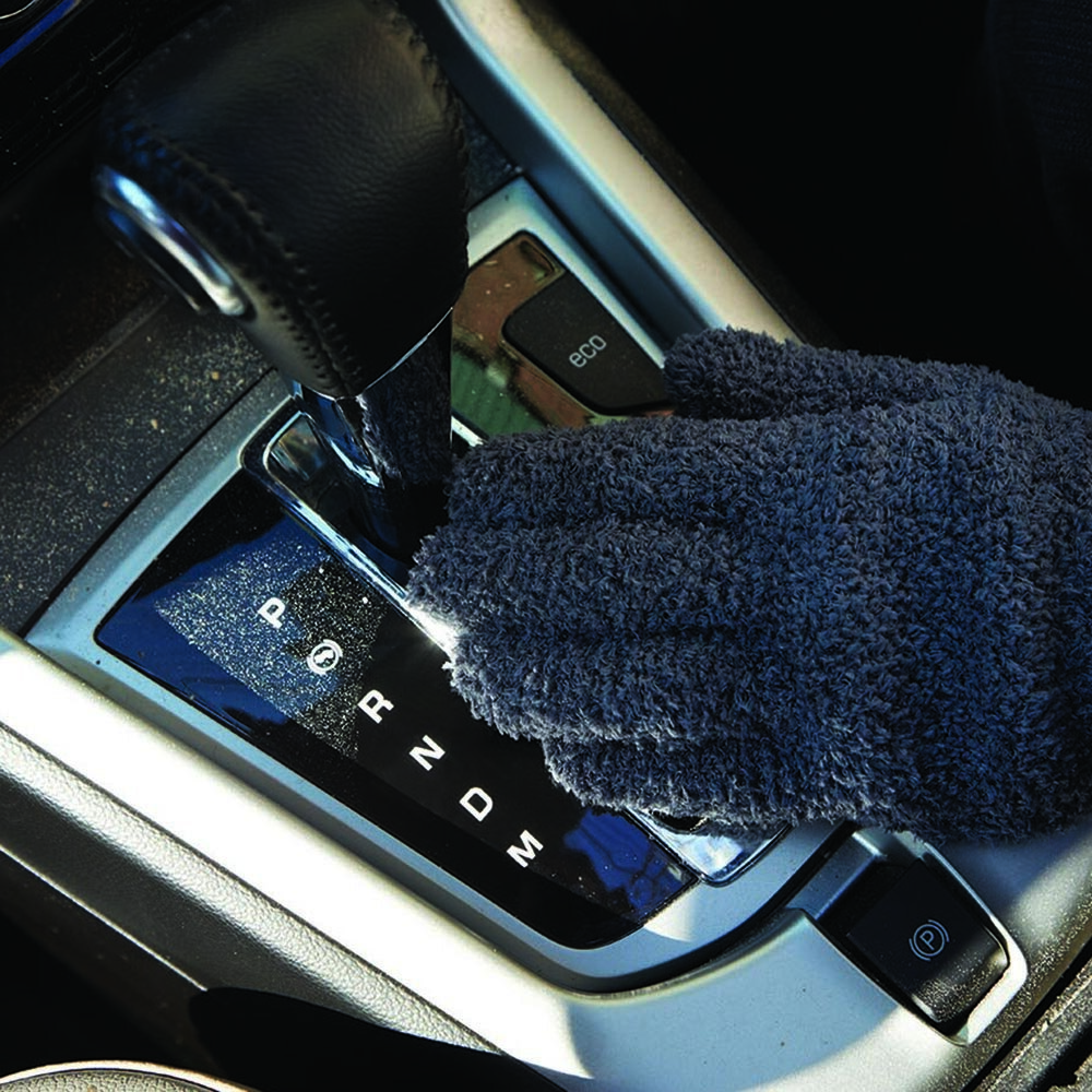 CleanGreen® Microfiber Auto Cleaning & Dusting Gloves