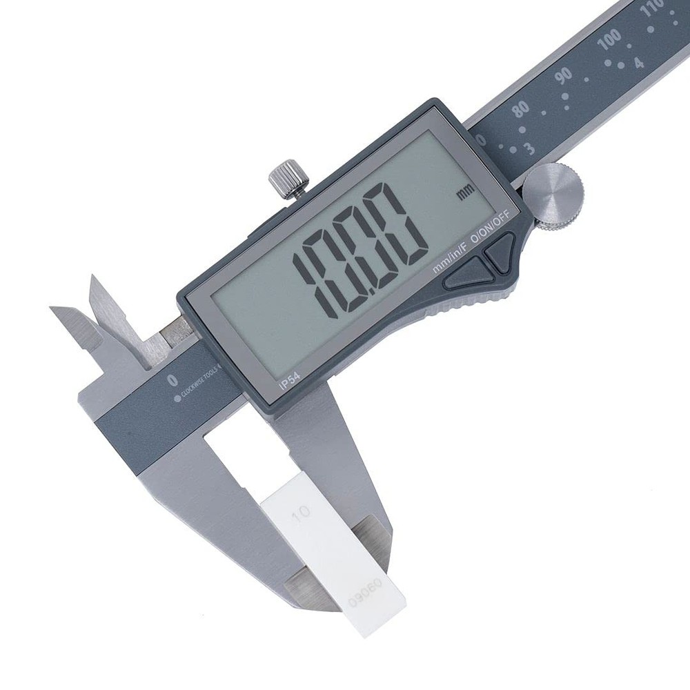 Clockwise Tools IP54 Grade Digital Caliper, DCLR-0605 0-6" /150mm,