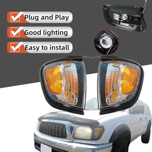 Replacement for Tacoma 2001-2004 Parking/Side Marker Light Assembly Pair