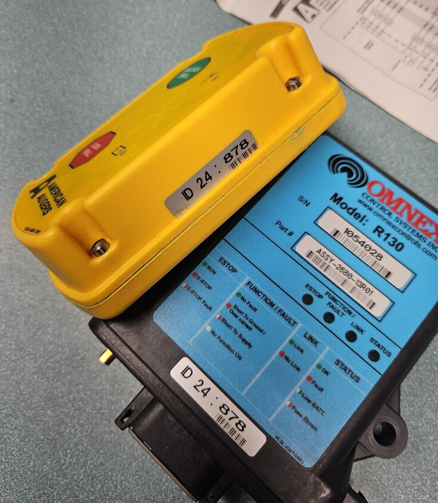 OMNEX T50 / R130E WIRELESS CONTROL SYSTEM