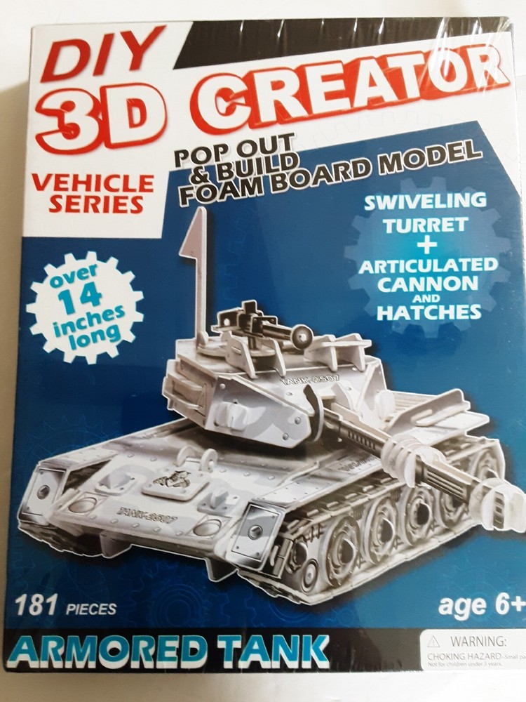 3d Creators Armored Tank