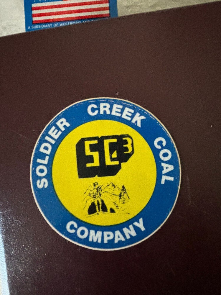 NICE  COAL COMPANY COAL MINING STICKER