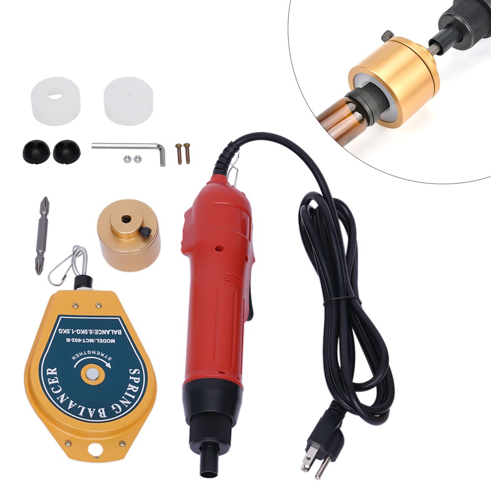 Handheld Electric Bottle Capping Machine Screw Capper Sealing Sealer Tool 110V