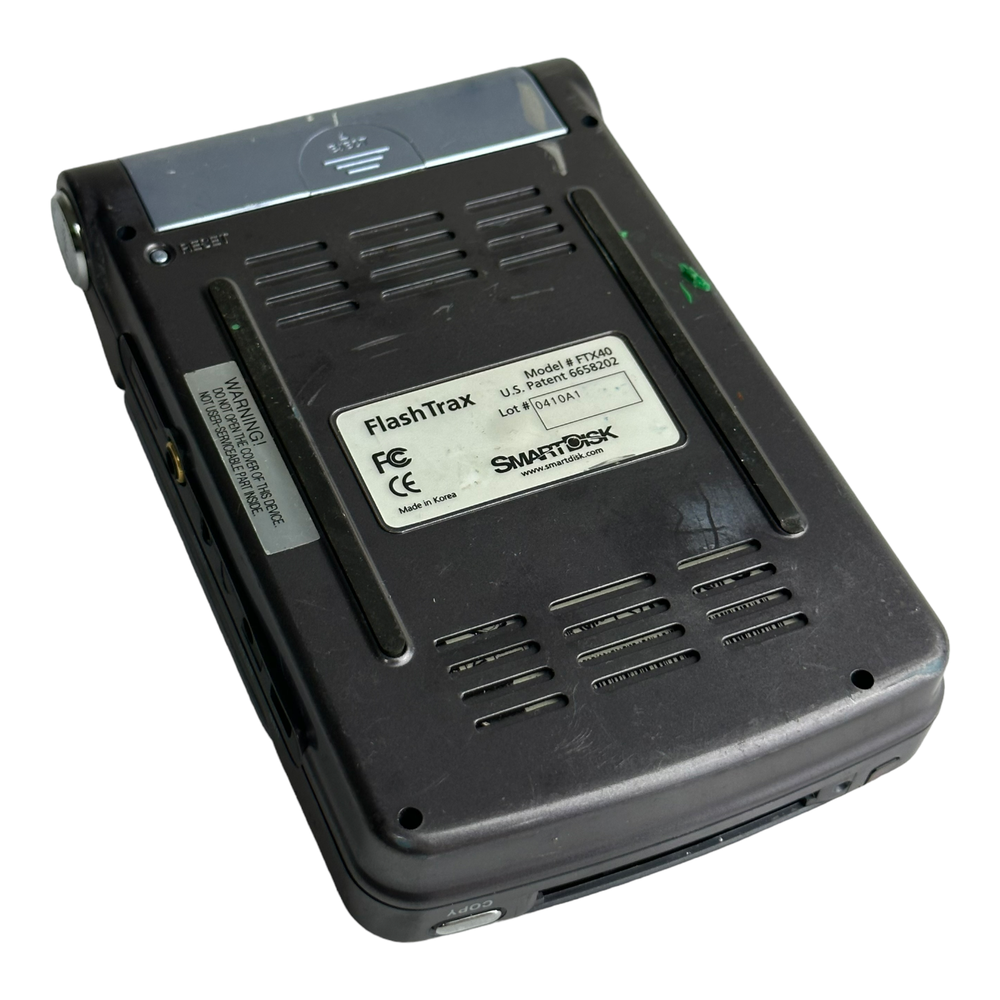FlashTrax FTX40 Digital Multimedia Player SmartDisk Media (UNTESTED)