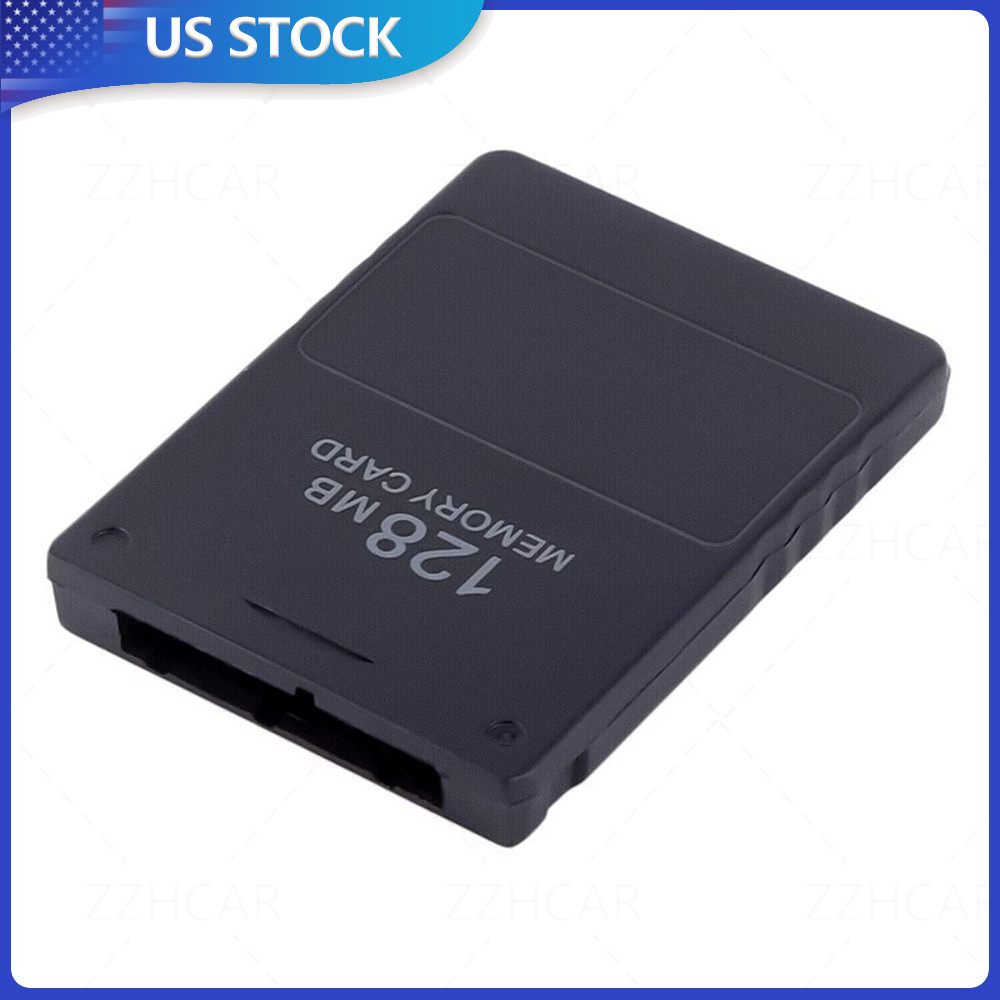 For Sony PlayStation 2 PS2 Slim Game Console 128MB Megabyte Memory Card