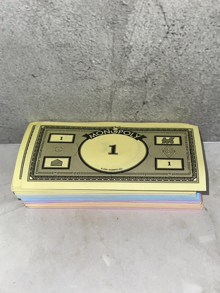 2002 Waddingtons Monopoly - Replacement Money Pack