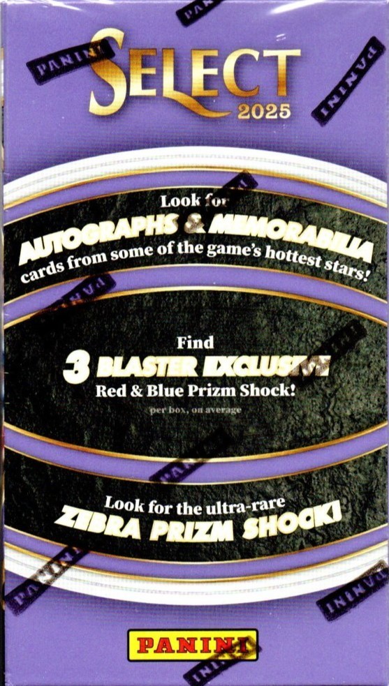 2025 Panini SELECT Football NFL Trading Cards Blaster Box