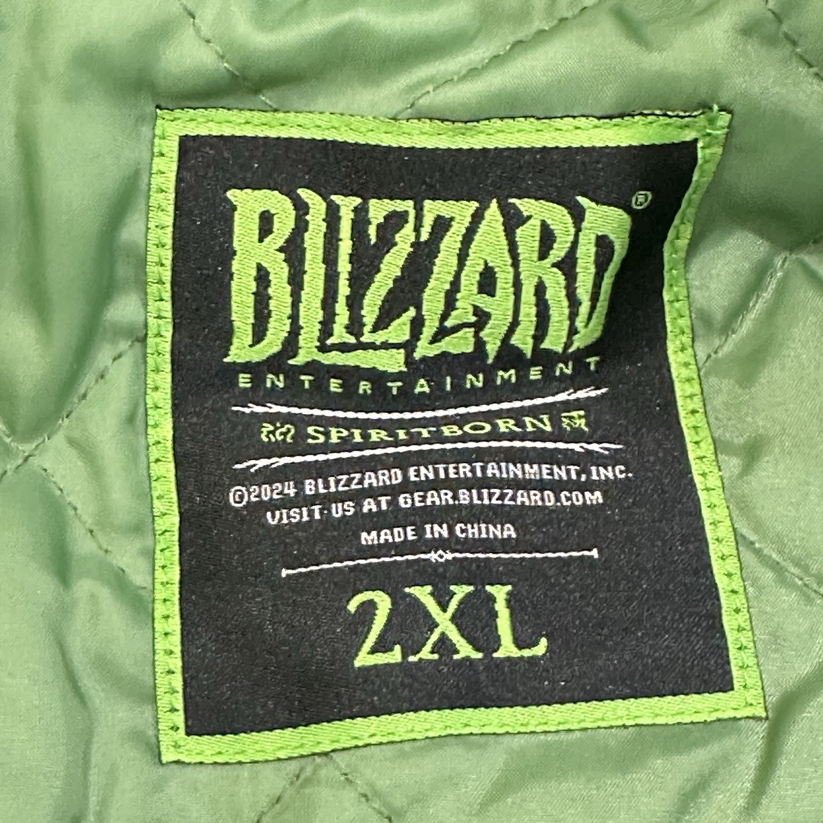 Diablo IV 4 Dev Team Jacket XXL Vessel of Hatred Blizzard EMPLOYEE EXCLUSIVE 2XL