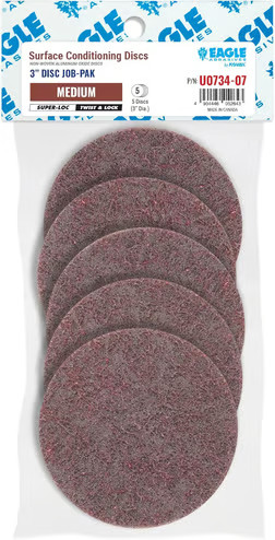 Eagle Abrasives 3” SUPER-LOC NW Medium