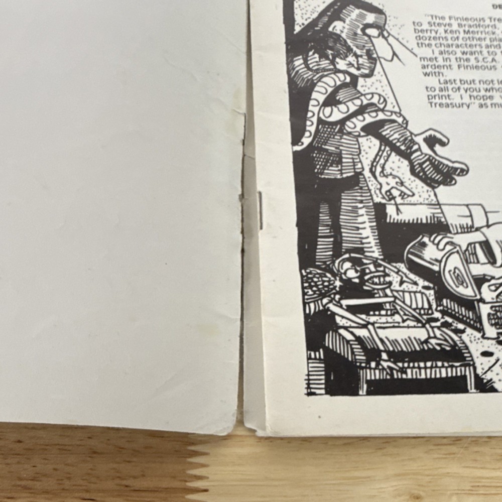 TSR Dungeons & Dragons Finieous Treasury Comic Compilation 1981