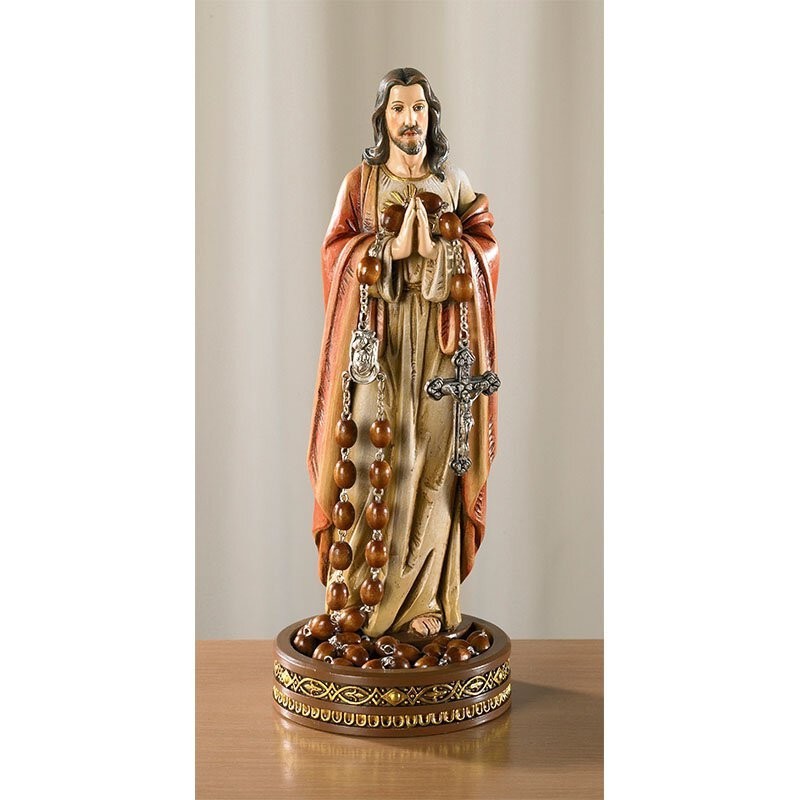 Sacred Heat Rosary Holder