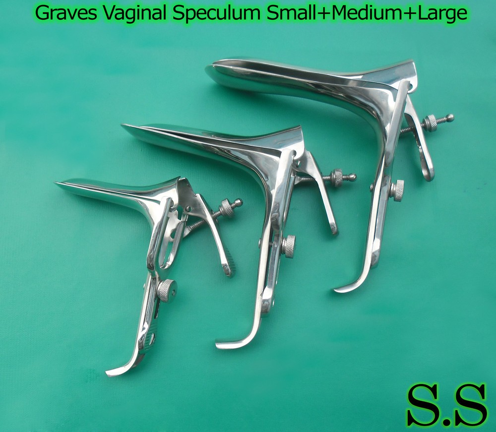 10 Graves Vaginal Speculum (2 small)  6 medium  2 large