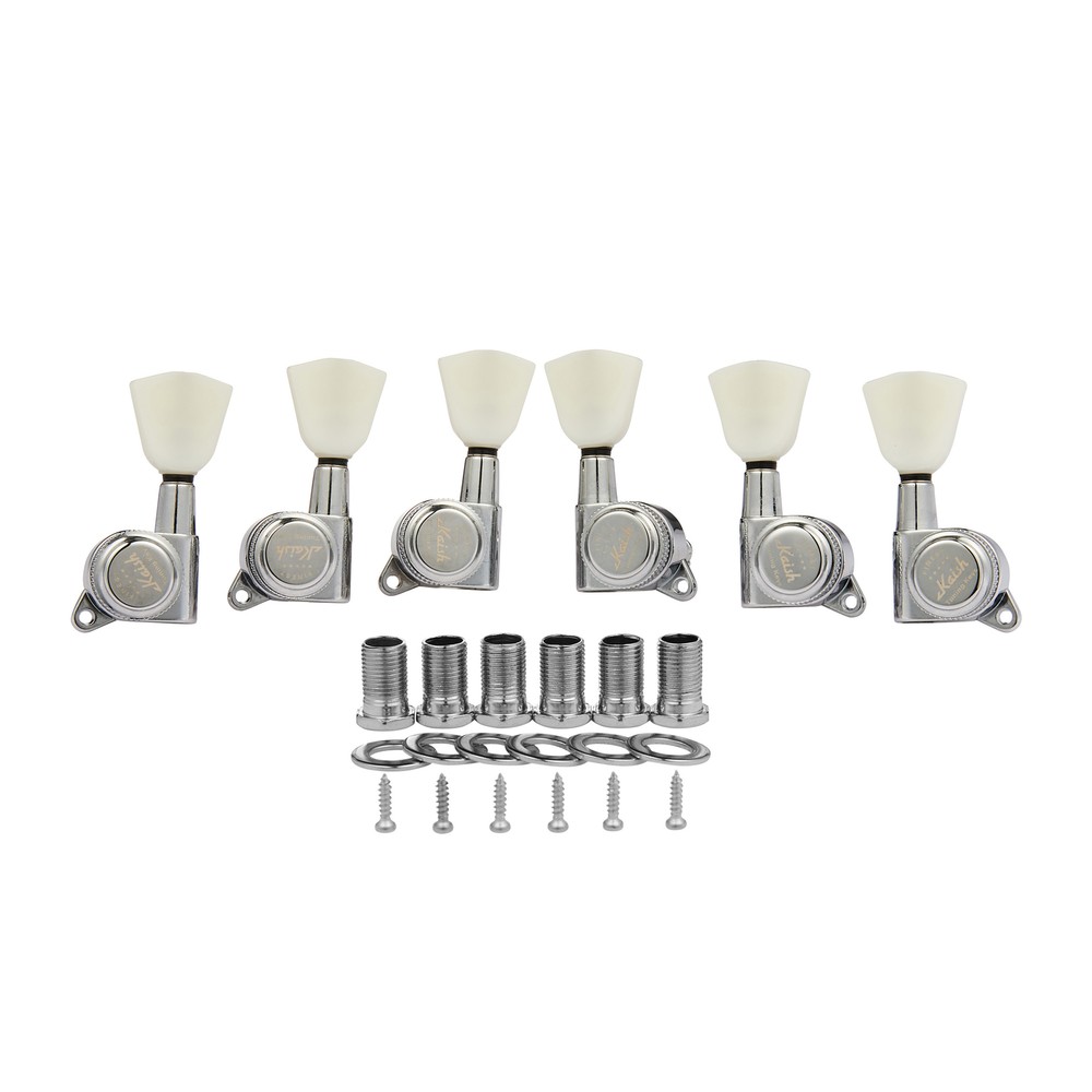 Guitar Off White Keystone Locking Tuners 18:1 Locking Tuning Keys Tuning Machine