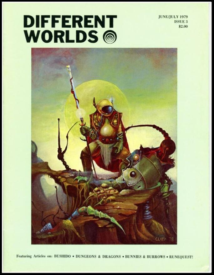 DIFFERENT WORLDS RPG MAGAZINE 30 Classic Issues On USB Flash Drive