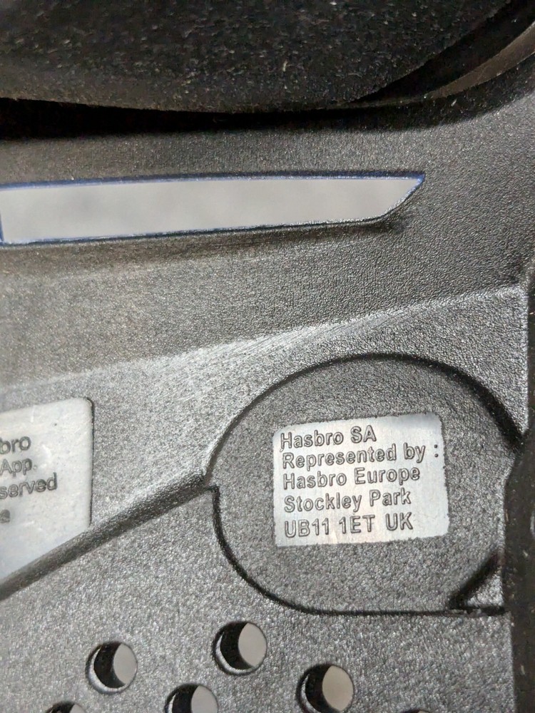 Black/Blue Airsoft tactical face mask