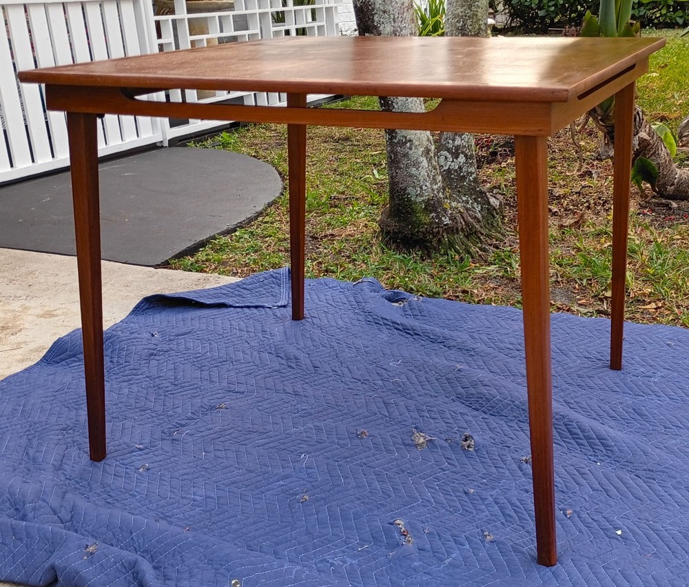 Antique Rare Unique Folding Card Table Wing Nut Bolt