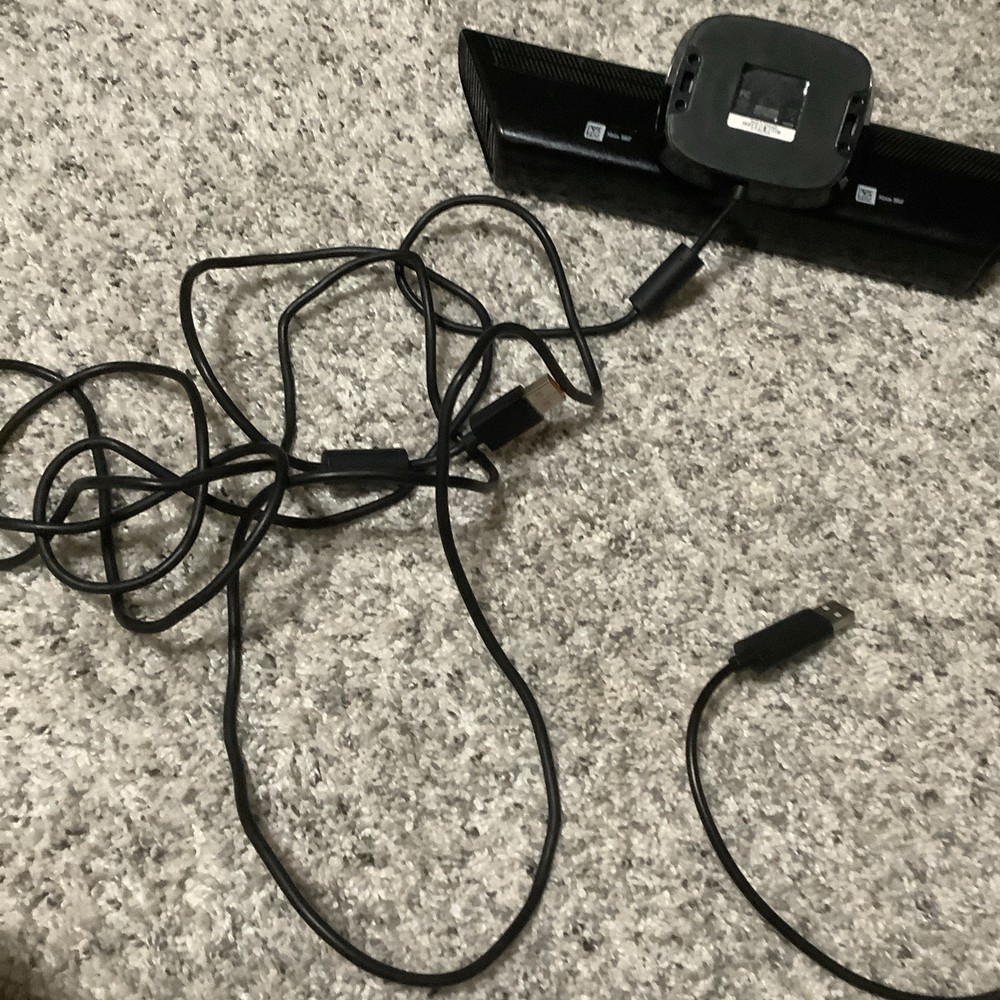 XBOX 360 KINECT BLACK SENSOR BAR Not Tested