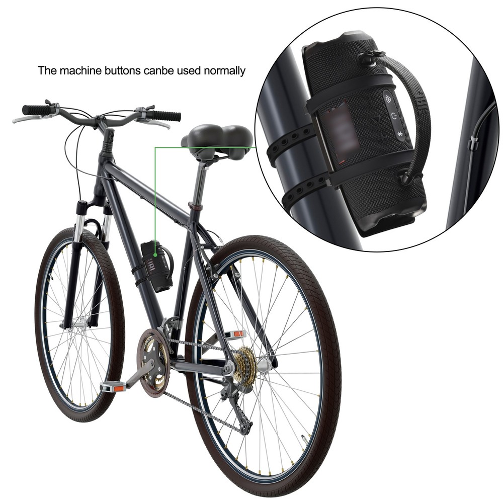 Bicycle Mount Bracket For JBL Charge 6 5 4 3 ESSENTIAL Bluetooth Speaker Holder