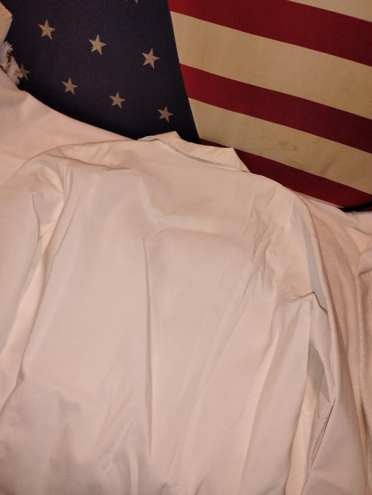 VINTAGE HOSPITAL UNIFORM SHIRT WRANGLER PSYCH WARD MOVIE PROP HOLLOWEEN COSTUME