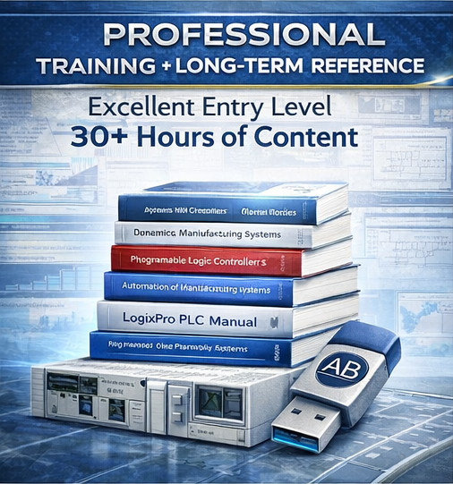 PLC TRAINING MASTERY COURSE | Video Training & Textbooks | 2026 EDITION | USB