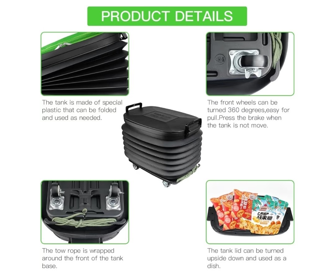 Collapsible Pulling Storage Tank