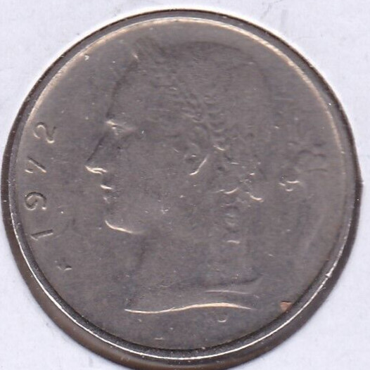 1972 Belgium 1 Franc