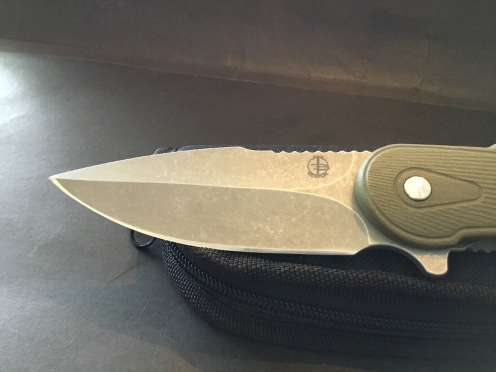 Custom Todd Begg Field Grade Bodega Flipper Folder Folding Knife