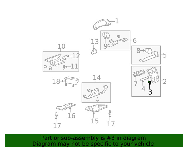 Genuine GM Multi-Purpose Clip 15018193