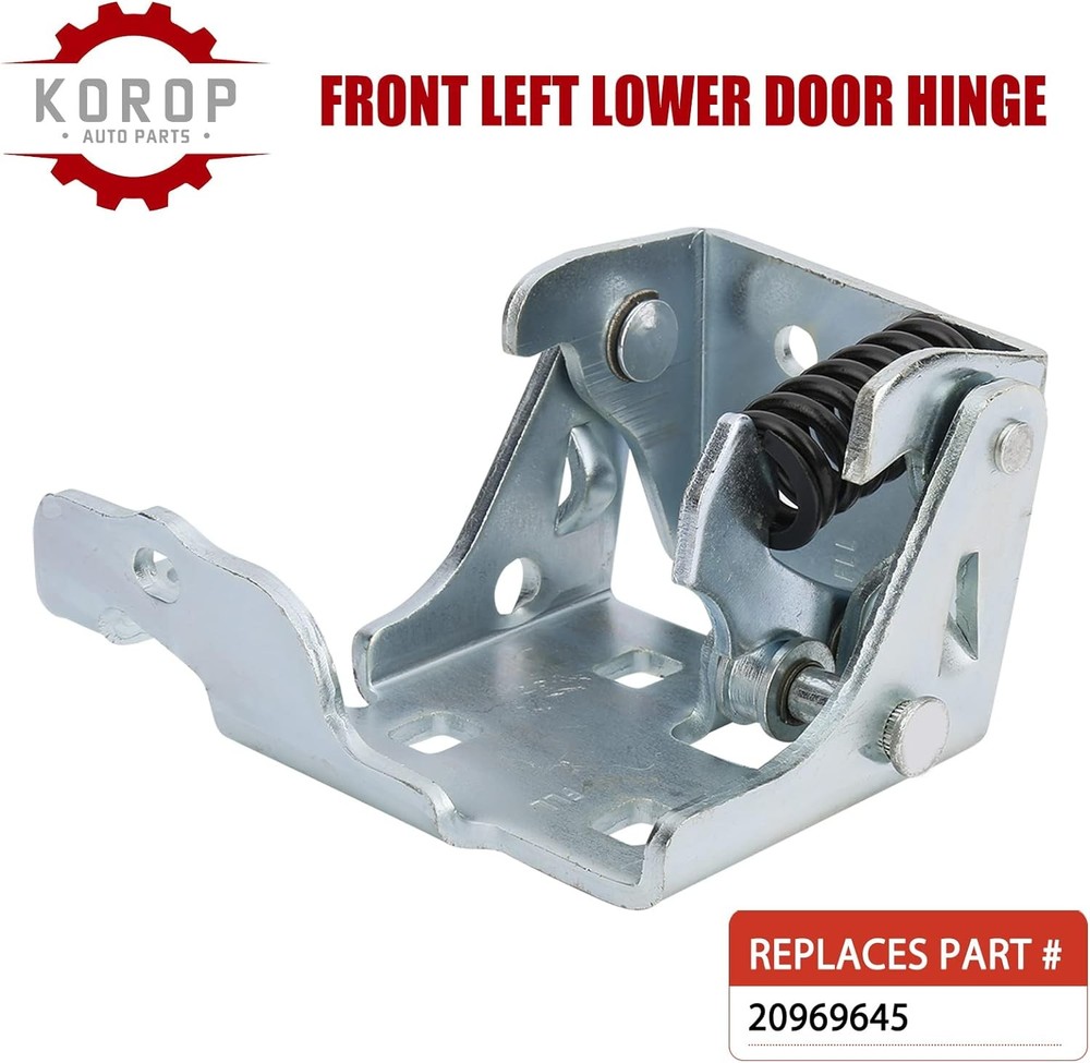 Front Driver Side Lower Door Hinge (Left) Fits for 2007-2014 Chevy Silverado...
