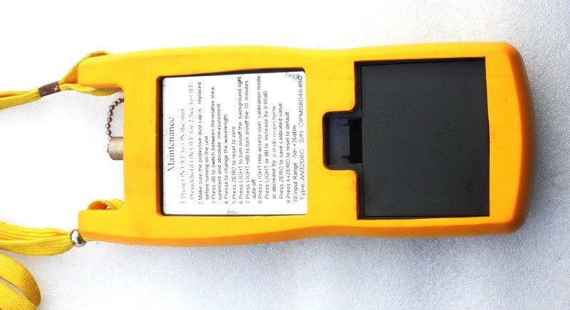 OPTO ELECTRONICS TECH. CO. MODEL JW3208 JOINWIT DIGITAL OPTICAL POWER METER