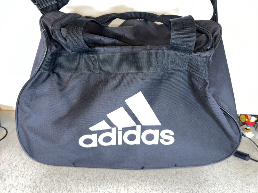 Adidas Black Duffel Bag