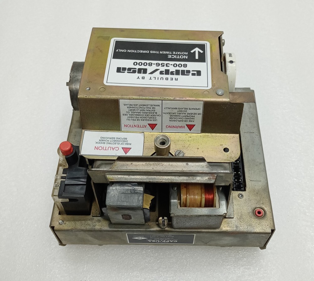 CAPP USA 31931 BURNER CONTROL PROGRAMMER