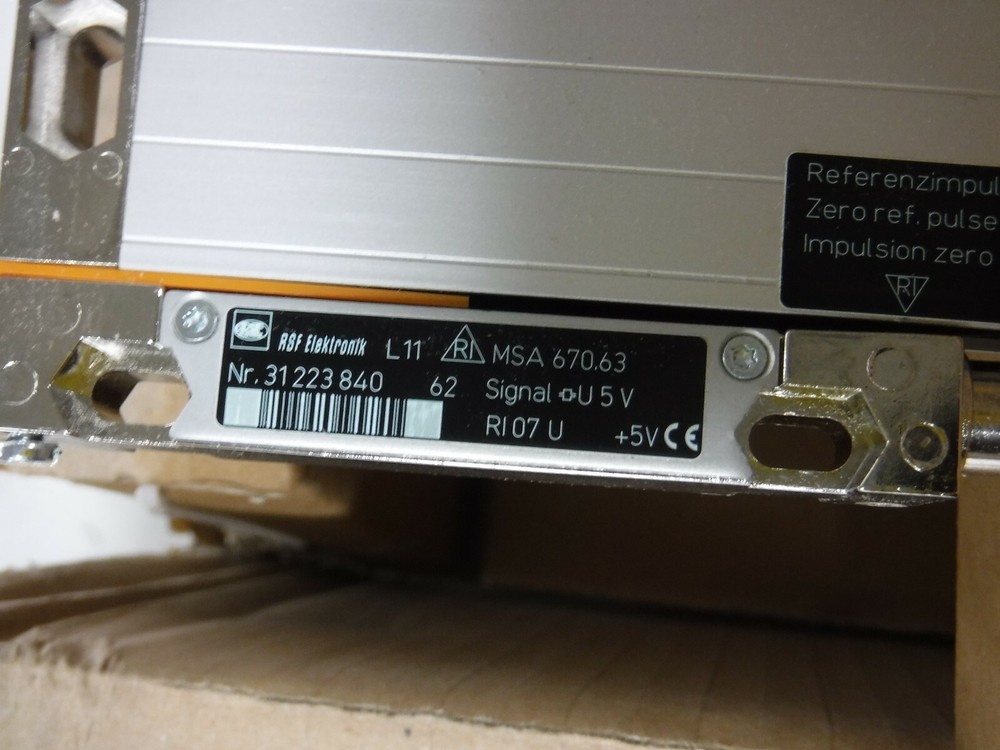 BRAND NEW RSF Elektronik MSA 670.63 ML 870mm Linear Encoder 9D