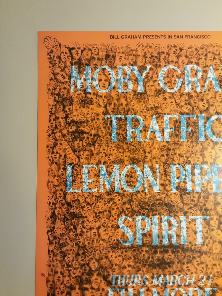 POSTER BG-112 / Moby Grape, Traffic / Bill Graham Presents