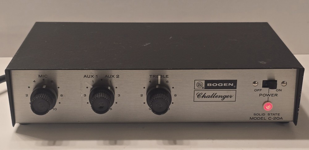 Bogen Challenger Solid State Model C-20A Amplifier (READ)