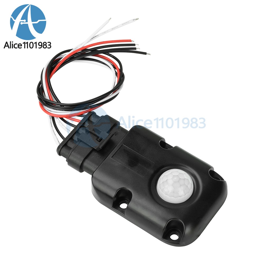 Motion Sensor Infrared PIR Movement Detector Waterproof Outdoor LED Light Switch