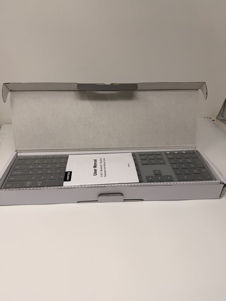 Wireless Bluetooth Keyboard and Mouse Combo USB + Dual BT SKM64-3 Multi-Devic...