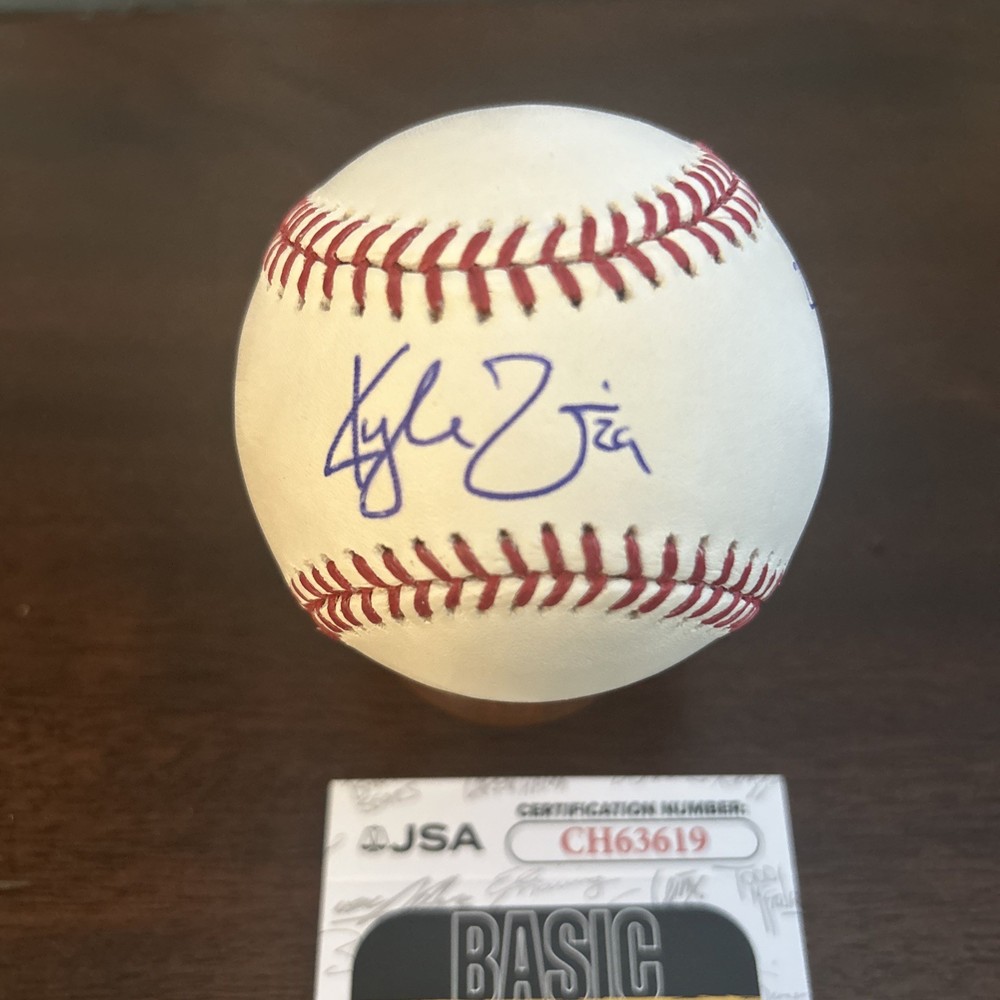 Kyle Zimmer  Signed Baseball JSA Inscription 2012 1st rd Pick