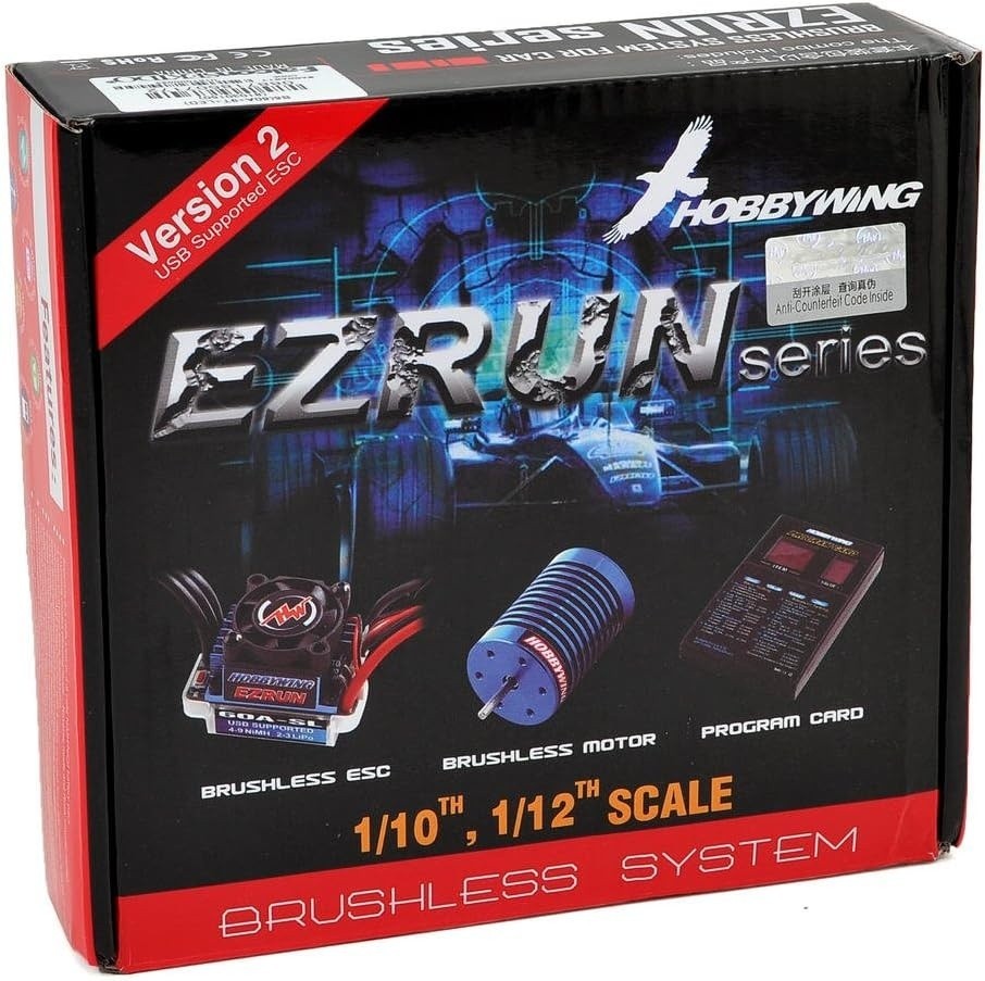 Hobbywing EZRUN-18A-SL ESC A2 Combo Digital LED Program Card Multiple Protection