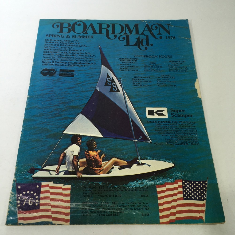 VTG Boardman Ltd. Price Guide Catalog Spring & Summer 1976 Super Scramper