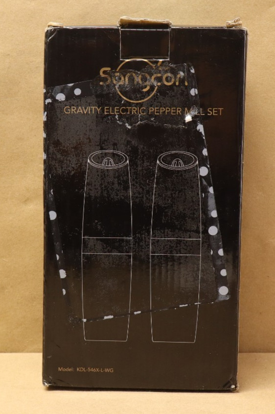 Sangcon Gravity Electric Pepper Mill Set