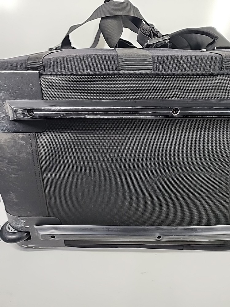 Force Protector Deployment Bag Military Black Rolling Padded Duffle Bag