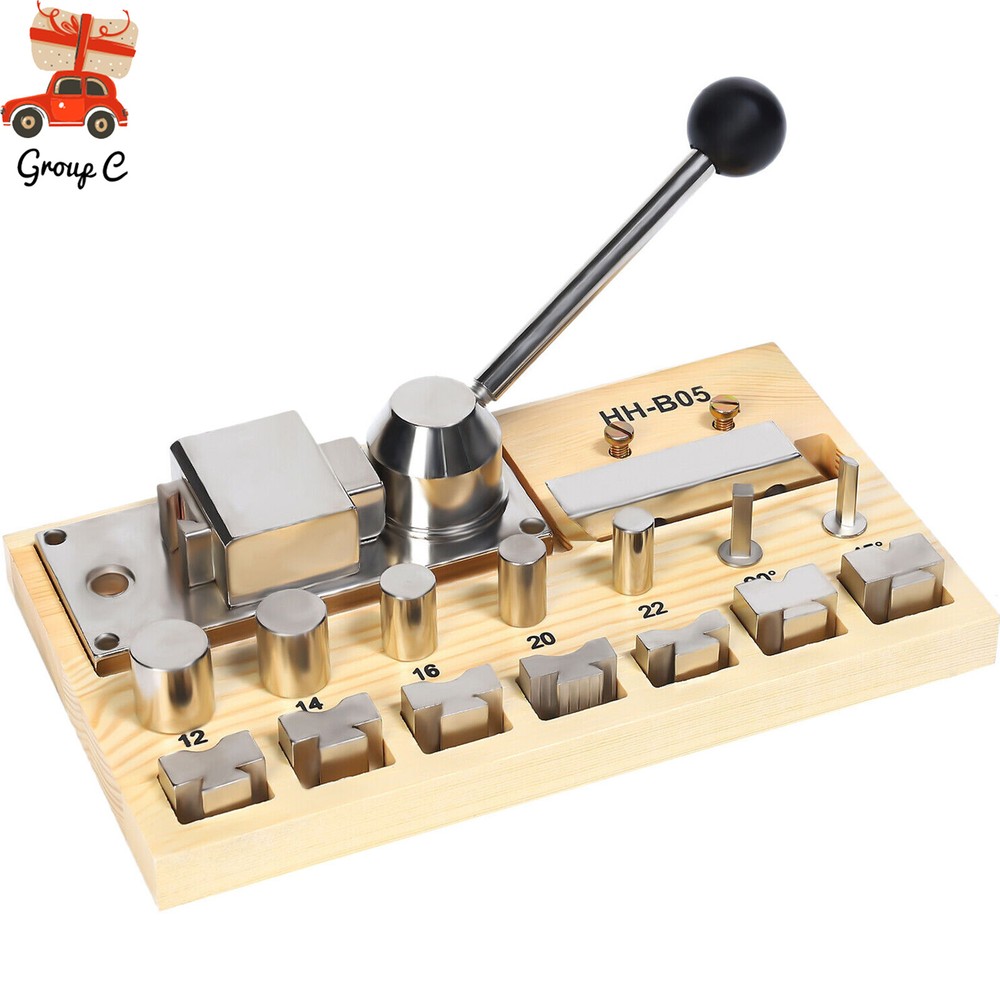 Making Jewelry Ring Bender Tool Hand Crank Ring Bracelet Press Bending Machine