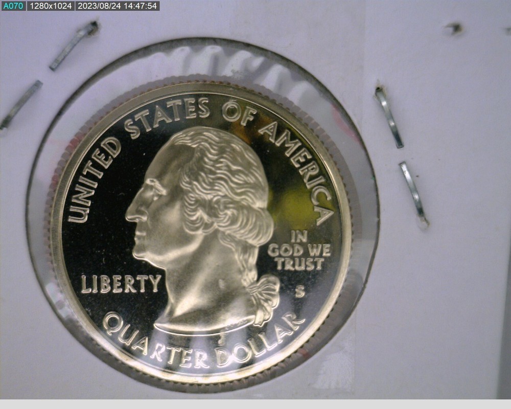 2002 S State quarters Louisiana Proof (35-418 9m3)