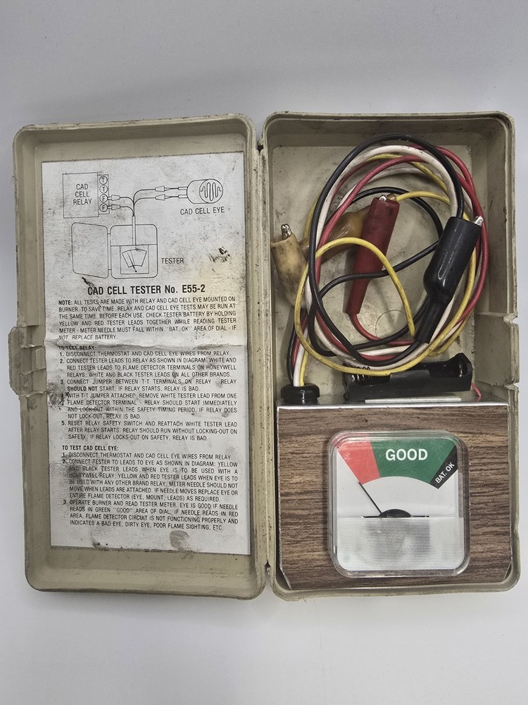 Vintage Cad Cell Tester E55-2