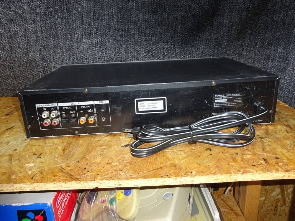 Sony MDS-E58 Rackmount Minidisc Recorder