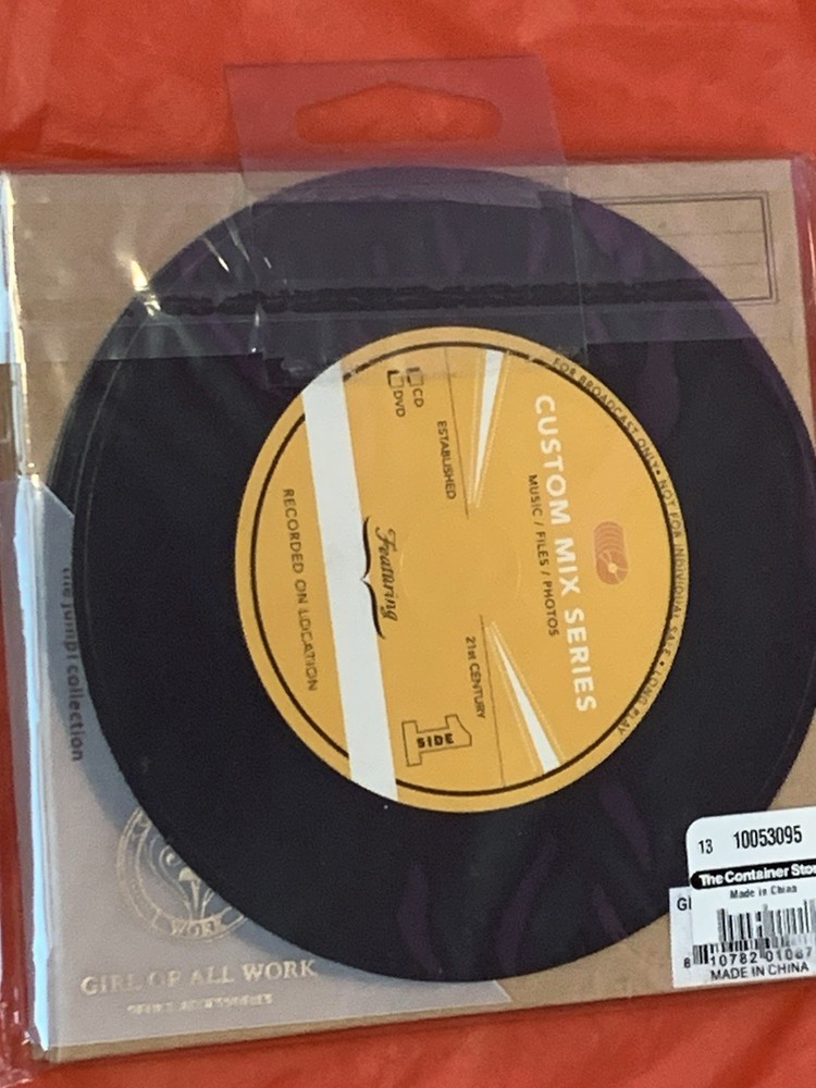 CD Labels Mix Vintage Record 12 Pack New Compact Disc